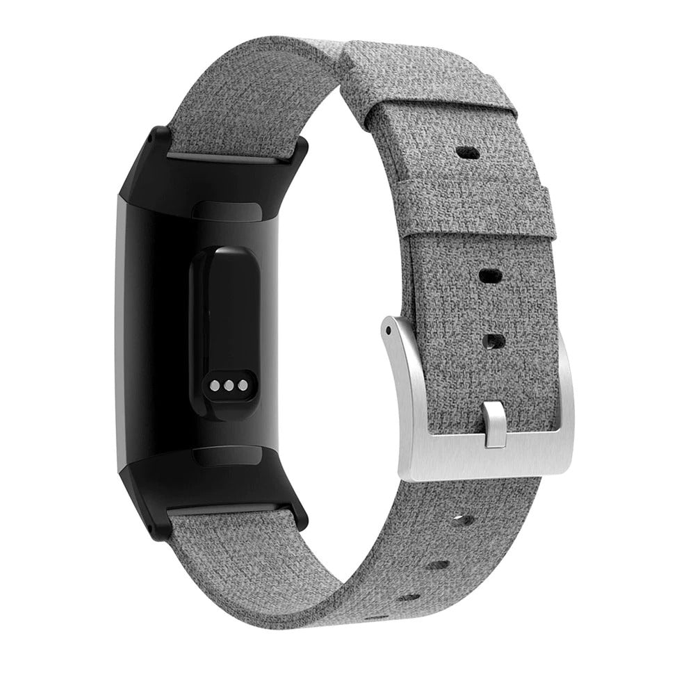 Dirrelo 4-Pack Silicone Replacement Straps For Fitbit Charge 3/4/SE - Waterproof, Adjustable, Multiple Colours