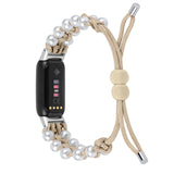 Fitbit Luxe Exquisite Pearl/Fabric Strap | 8 Colours Available