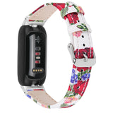Premium Floral Leather Strap | Fitbit Inspire 3 Strap | 5 Colours Available