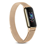 Fitbit Luxe Strap | Premium Milanese Strap | Rose Gold