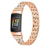 Glamorous Metal Strap for Fitbit Charge 5 & Charge 6