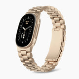 Premium Stainless Steel Link Bracelet Strap for Google Fitbit Edge