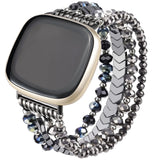 Fitbit Sense 2 Strap | Fitbit Versa 4 Strap | Luxurious Pearl Strap (5 Colours Available)