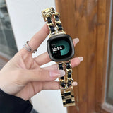 Fitbit Versa Strap | Fitbit Versa 2 Strap | Fitbit Versa Lite Strap | Leather Chain Strap/Band | 10 Colours Available