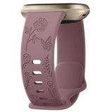 Floral Silicone Strap for Fitbit Sense & Versa 3