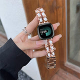 Fitbit Versa Strap | Fitbit Versa 2 Strap | Fitbit Versa Lite Strap | Leather Chain Strap/Band | 10 Colours Available