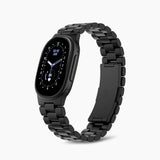 Premium Stainless Steel Link Bracelet Strap for Google Fitbit Edge
