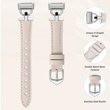 Fitbit Charge 5 Strap | Fitbit Charge 6 Strap | D-Shaped Connector Leather Strap (6 Colours Available)