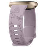 Floral Silicone Strap for Fitbit Sense & Versa 3