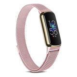 Fitbit Luxe Strap | Premium Milanese Strap | Rose Pink