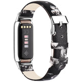 Floral Leather Fitbit Luxe Strap | 3 Colours Available