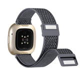 Fitbit Versa Strap | Fitbit Versa 2 Strap | Fitbit Versa Lite Strap | Nylon Silicone Strap/Band (Magnetic Buckle) | 12 Colours Available