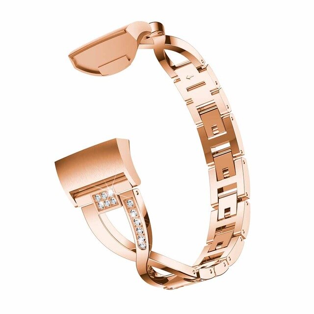Fitbit Charge 3 Strap | Fitbit Charge 4 Strap | Glamorous Steel II Strap/Band | 5 Colours Available