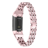 Fitbit Charge 3 Strap | Fitbit Charge 4 Strap | Glamorous Steel Strap/Band | 5 Colours Available