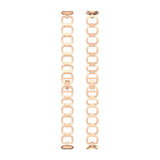 Fitbit Luxe Strap | Glamorous Steel Strap | Rose Gold