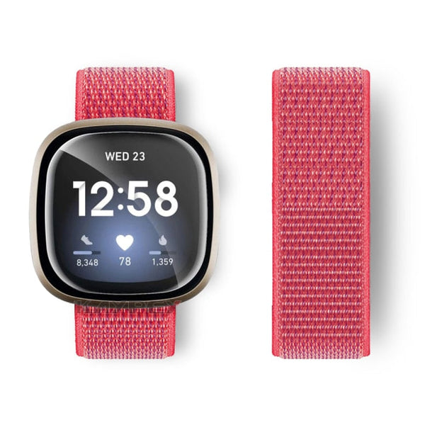 Fitbit Sense Strap Fitbit Versa 3 Strap Premium Nylon Strap Band FitStraps