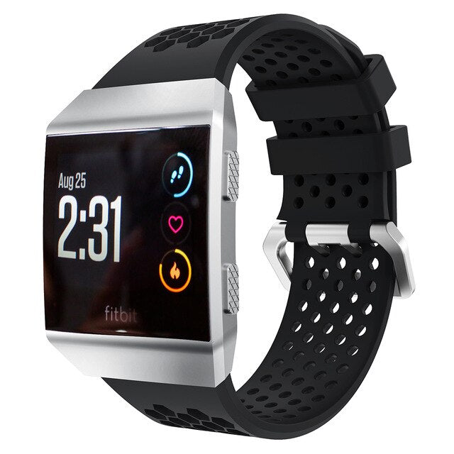 For Fitbit Ionic | Silicone Sports Strap/Band | 7 Colours Available