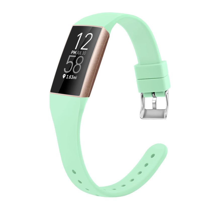 Fitbit Charge 3 Strap | Fitbit Charge 4 Strap | Slim Silicone Strap | 12 Colours Available