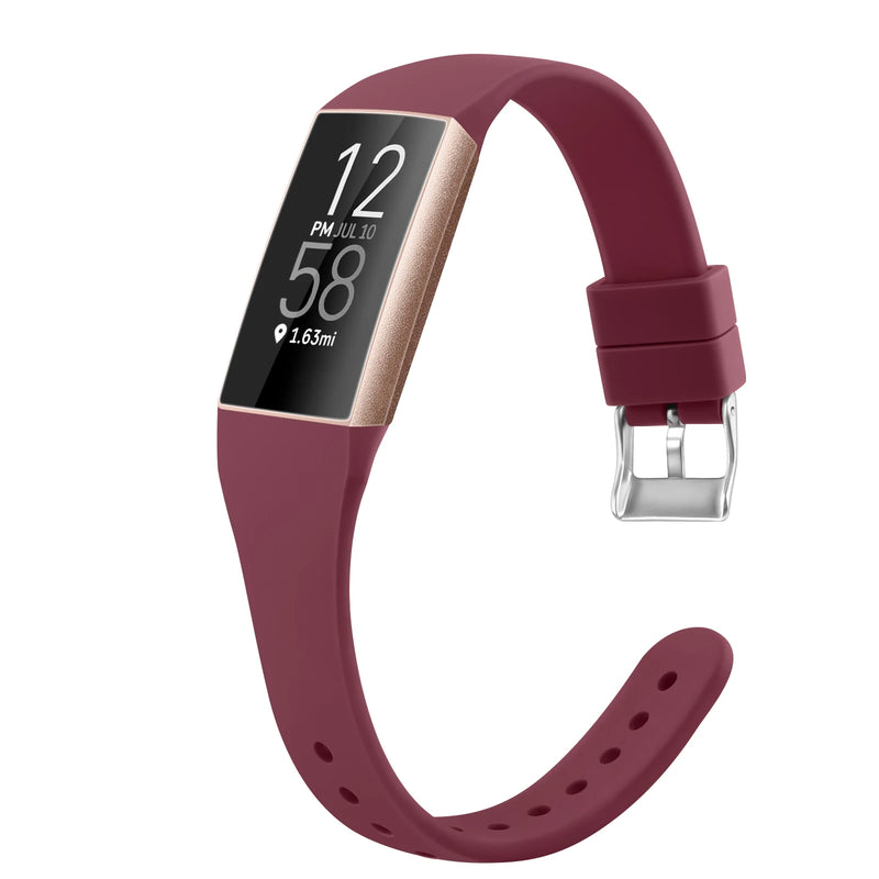 Fitbit Charge 3 Strap | Fitbit Charge 4 Strap | Slim Silicone Strap | 12 Colours Available