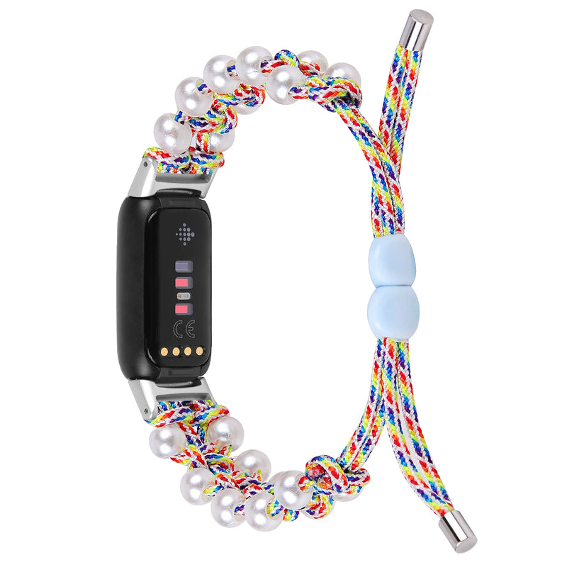 Fitbit Luxe Exquisite Pearl/Fabric Strap | 8 Colours Available – FitStraps™