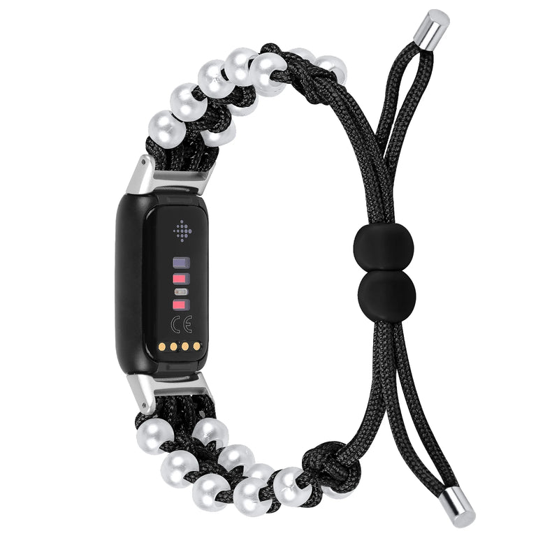 Fitbit Luxe Exquisite Pearl/Fabric Strap | 8 Colours Available – FitStraps™