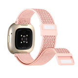 Fitbit Versa Strap | Fitbit Versa 2 Strap | Fitbit Versa Lite Strap | Nylon Silicone Strap/Band (Magnetic Buckle) | 12 Colours Available