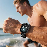 Fitbit Versa Strap | Fitbit Versa 2 Strap | Fitbit Versa Lite Strap | Marine Silicone Strap/Band | 26 Colours Available
