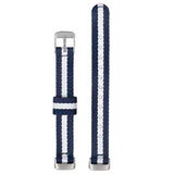 Striped Nylon Fitbit Luxe Strap | 12 Colours Available