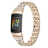 Glamorous Metal Strap for Fitbit Charge 5 & Charge 6