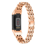 Glamorous Metal Strap for Fitbit Charge 5 & Charge 6