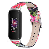 Premium Floral Leather Strap | Fitbit Inspire 3 Strap | 5 Colours Available