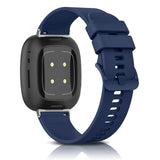 Fitbit Sense Strap | Fitbit Versa 3 Strap | Grained Silicone Strap (8 Colours Available)