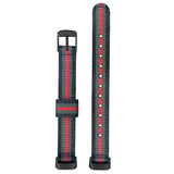 Striped Nylon Fitbit Luxe Strap | 12 Colours Available