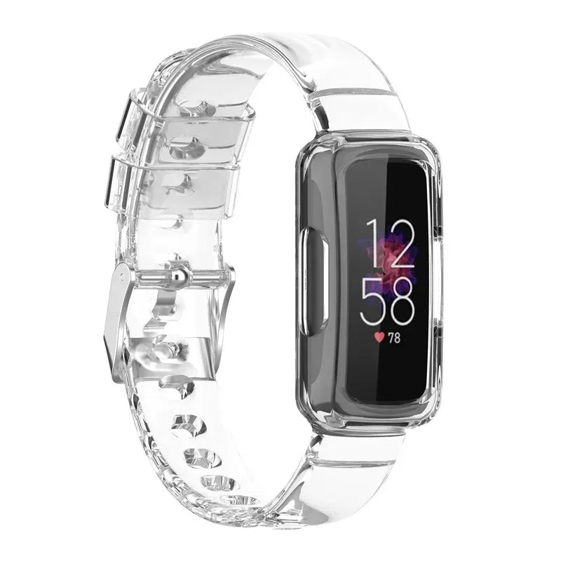 Translucent Silicone Fitbit Luxe Strap | 7 Colours Available – FitStraps™