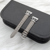 Fitbit Sense 2 Strap | Fitbit Versa 4 Strap | D-Shaped Connectors Leather Strap (5 Colours Available)