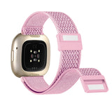 Fitbit Versa Strap | Fitbit Versa 2 Strap | Fitbit Versa Lite Strap | Nylon Silicone Strap/Band (Magnetic Buckle) | 12 Colours Available