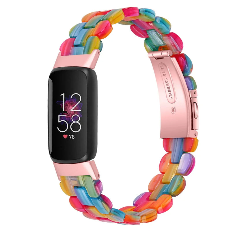Luxurious Ceramic Fitbit Luxe Strap | 14 Colours Available – FitStraps™