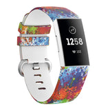Fitbit Charge 3 Strap | Fitbit Charge 4 Strap | Patterned Silicone Strap | 12 Colours Available