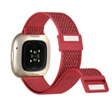 Fitbit Versa Strap | Fitbit Versa 2 Strap | Fitbit Versa Lite Strap | Nylon Silicone Strap/Band (Magnetic Buckle) | 12 Colours Available