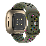 Fitbit Versa Strap | Fitbit Versa 2 Strap | Fitbit Versa Lite Strap | Confetti Silicone Strap/Band | 20 Colours Available