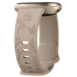 Floral Silicone Strap for Fitbit Sense & Versa 3