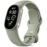 Smooth Silicone Strap For Google Fitbit Edge