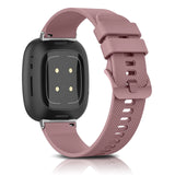 Fitbit Sense Strap | Fitbit Versa 3 Strap | Grained Silicone Strap (8 Colours Available)