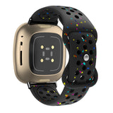 Fitbit Versa Strap | Fitbit Versa 2 Strap | Fitbit Versa Lite Strap | Confetti Silicone Strap/Band | 20 Colours Available