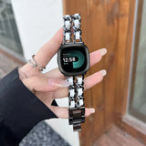 Fitbit Versa Strap | Fitbit Versa 2 Strap | Fitbit Versa Lite Strap | Leather Chain Strap/Band | 10 Colours Available