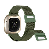 Fitbit Versa Strap | Fitbit Versa 2 Strap | Fitbit Versa Lite Strap | Nylon Silicone Strap/Band (Magnetic Buckle) | 12 Colours Available