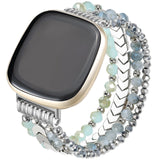 Fitbit Sense 2 Strap | Fitbit Versa 4 Strap | Luxurious Pearl Strap (5 Colours Available)